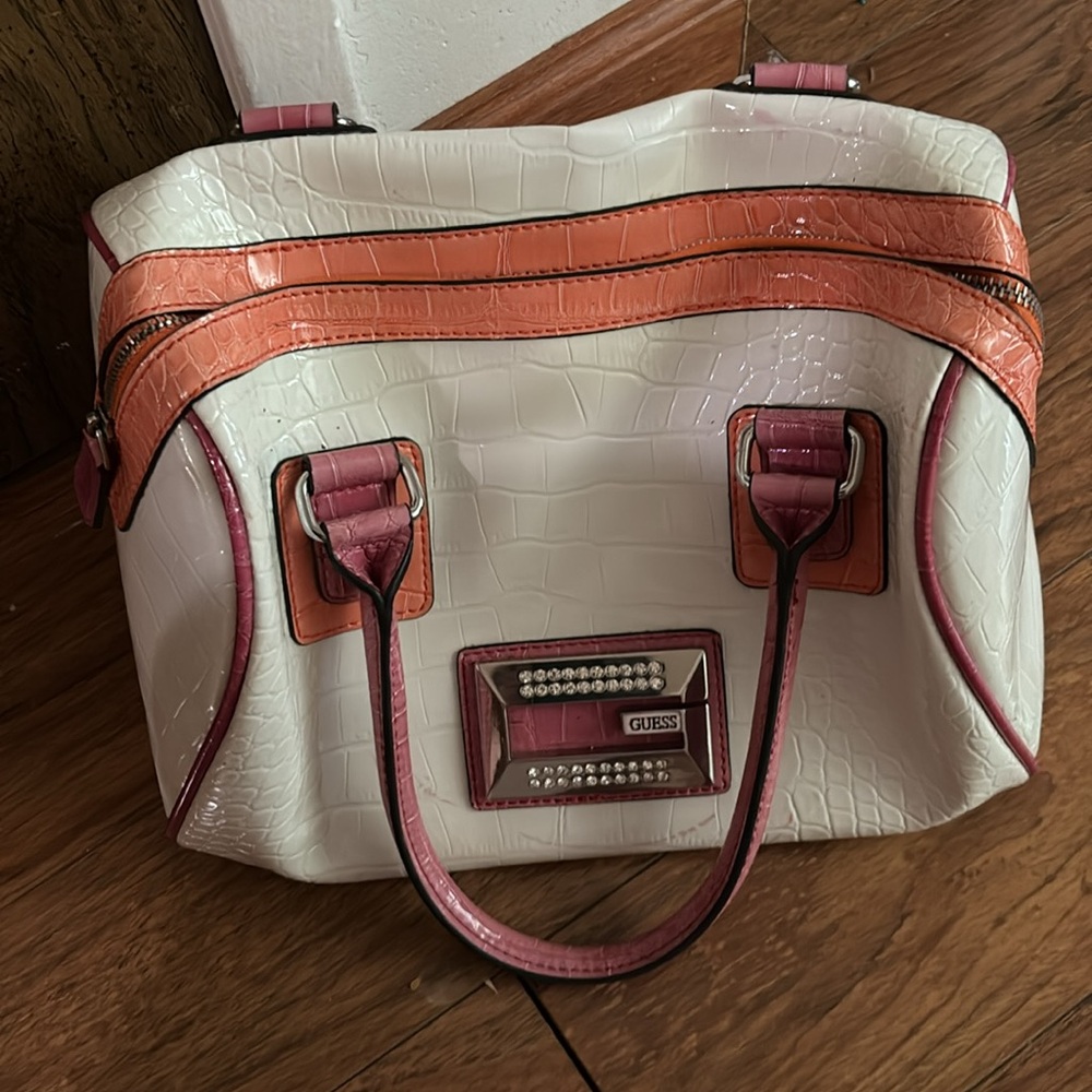 Guess purse white/ pink - Picture 4 of 11